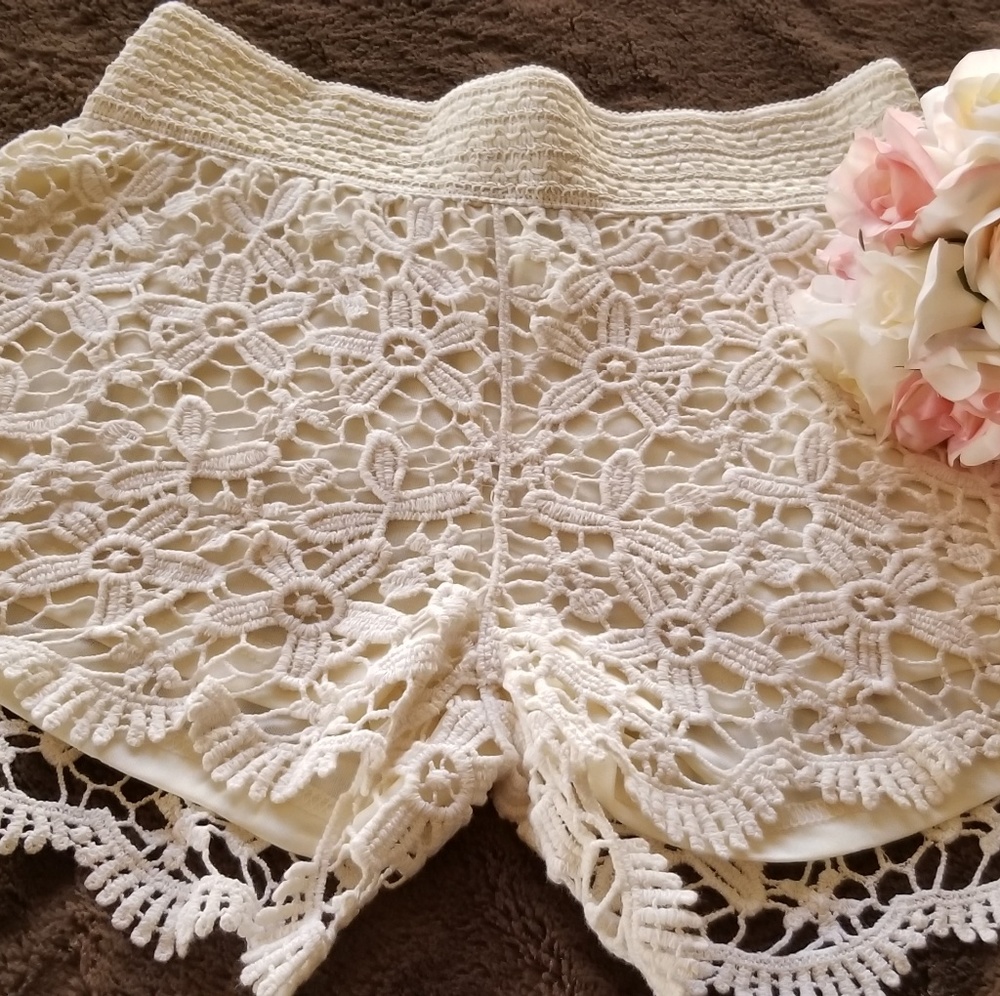 Delusive Lace Shorts